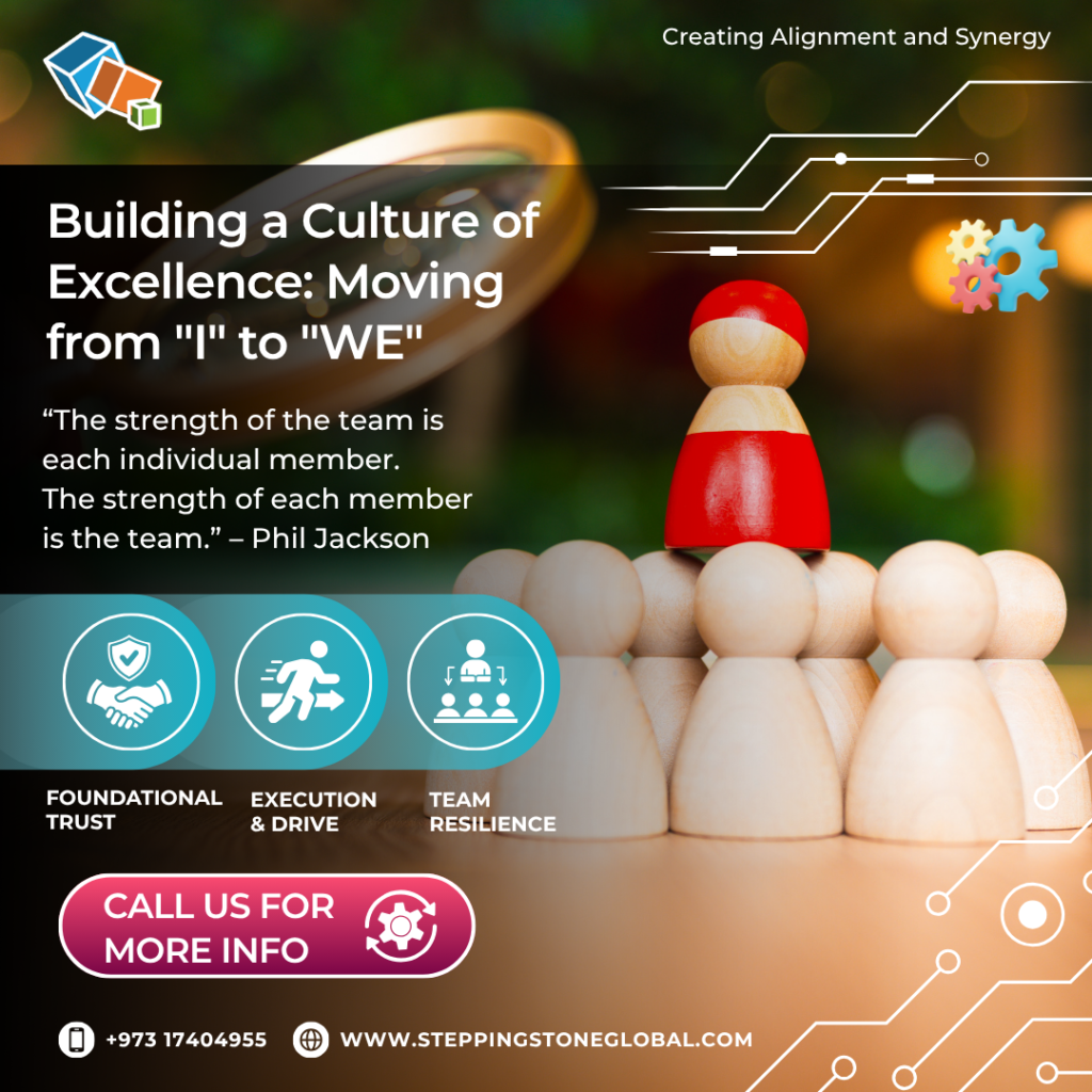 Building a Culture of Excellence: Moving from "I" to "WE"